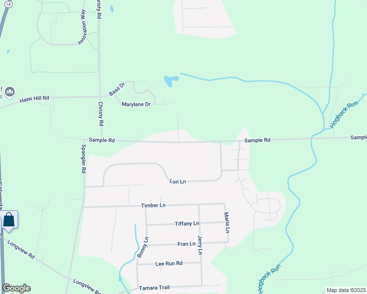 map of restaurants, bars, coffee shops, grocery stores, and more near 3763 Sample Road in Hermitage