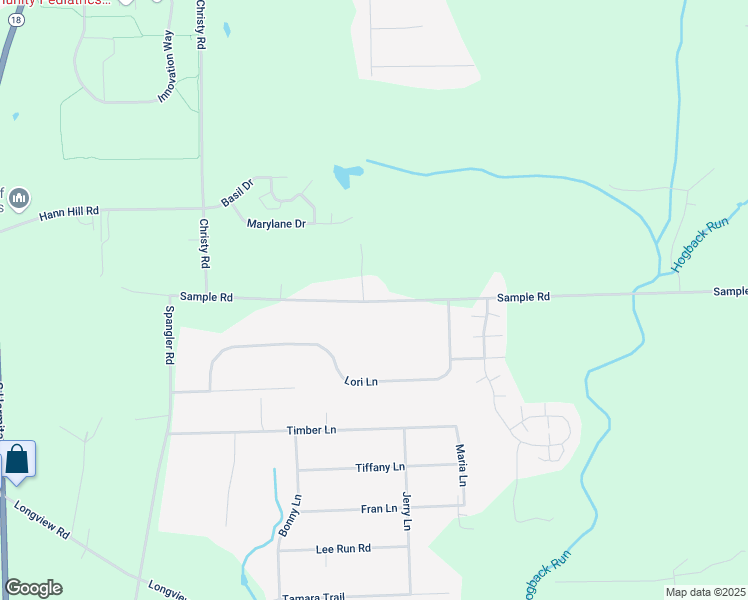 map of restaurants, bars, coffee shops, grocery stores, and more near 3763 Sample Road in Hermitage