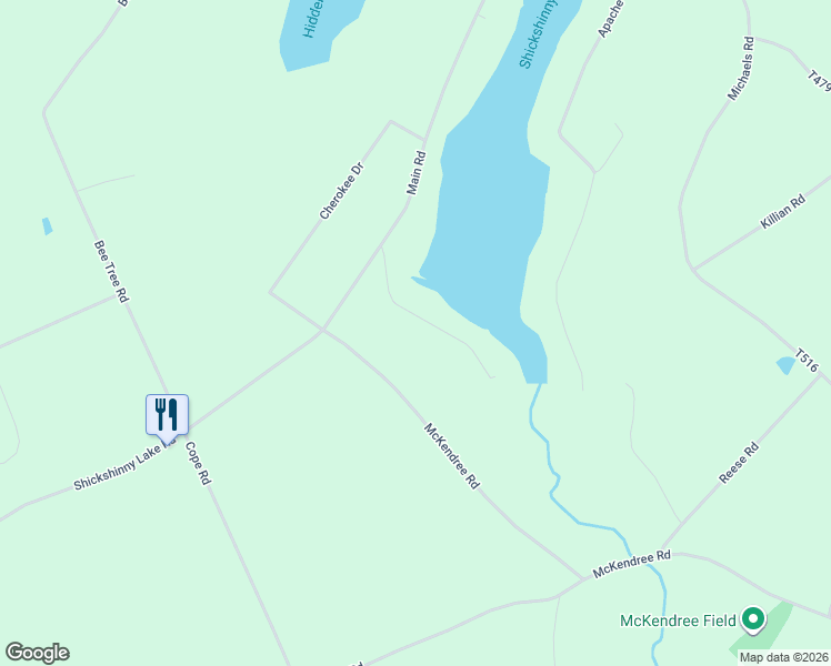 map of restaurants, bars, coffee shops, grocery stores, and more near 37 Seneca Drive in Shickshinny