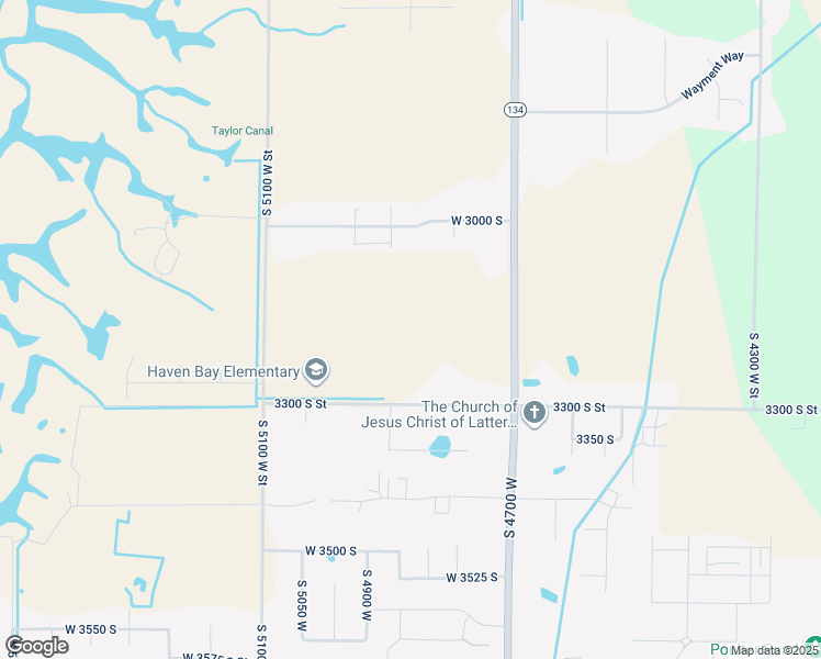 map of restaurants, bars, coffee shops, grocery stores, and more near 3192 South 4950 West in West Haven