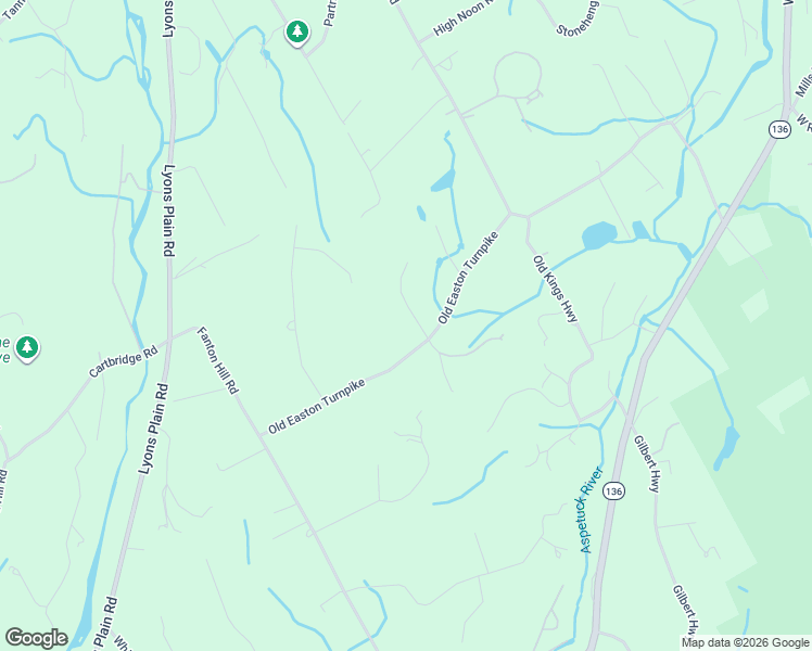 map of restaurants, bars, coffee shops, grocery stores, and more near 4 Pilgrim Lane in Weston
