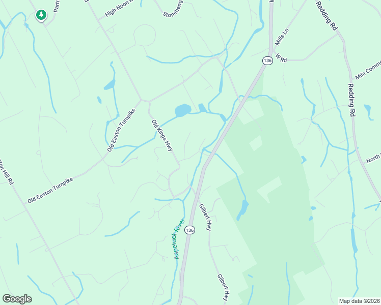 map of restaurants, bars, coffee shops, grocery stores, and more near 9 Bridge Road North in Weston