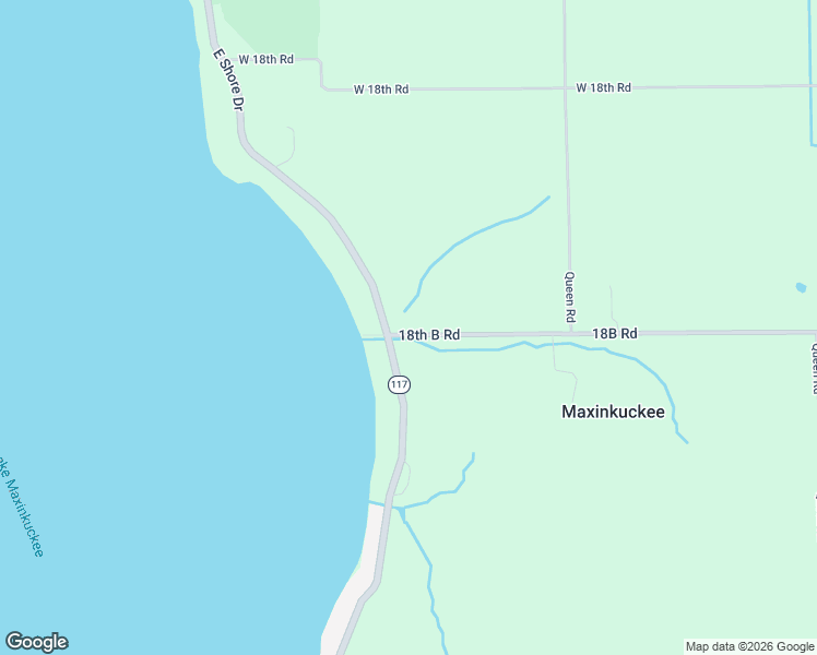 map of restaurants, bars, coffee shops, grocery stores, and more near 17001 18B Road in Culver