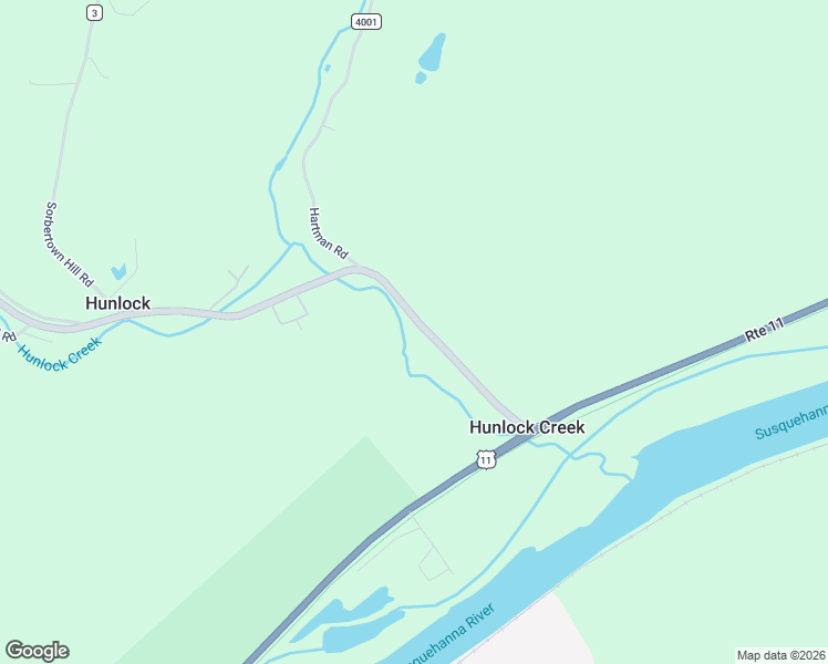 map of restaurants, bars, coffee shops, grocery stores, and more near in Hunlock Creek