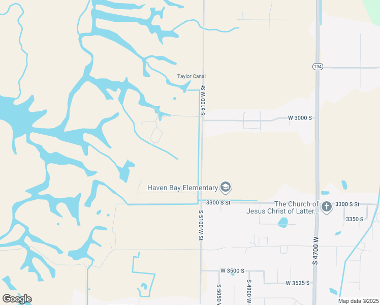 map of restaurants, bars, coffee shops, grocery stores, and more near 3121 South 5100 West in Hooper