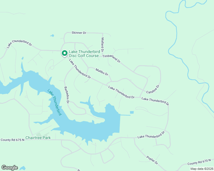 map of restaurants, bars, coffee shops, grocery stores, and more near 51 Lake Thunderbird Drive in Putnam
