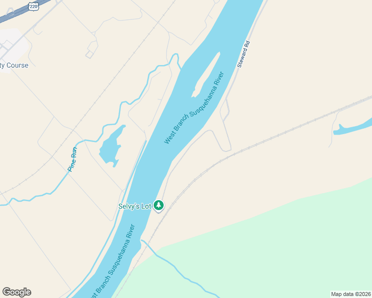 map of restaurants, bars, coffee shops, grocery stores, and more near 442 Big Run Road in South Williamsport