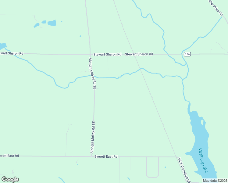 map of restaurants, bars, coffee shops, grocery stores, and more near 1251 Albright Mckay Road Southeast in Hubbard