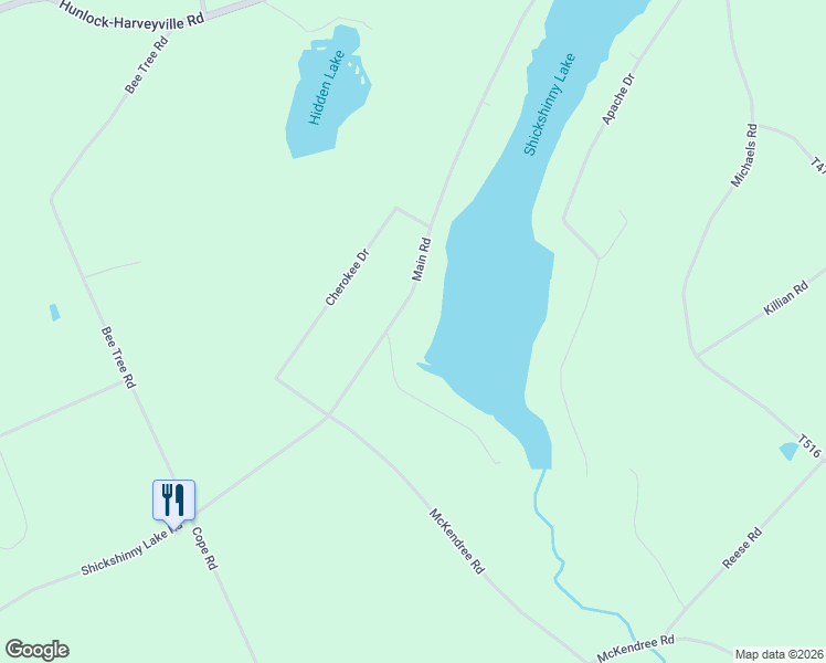 map of restaurants, bars, coffee shops, grocery stores, and more near 37 Seneca Drive in Shickshinny