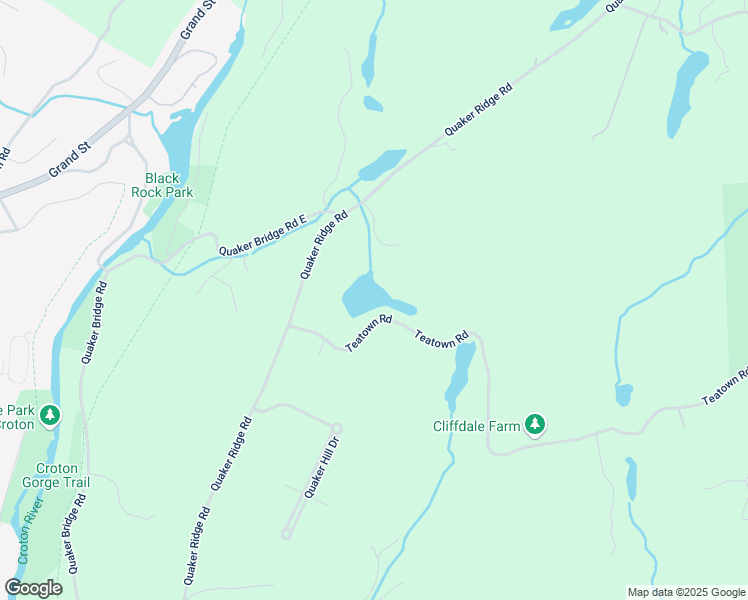 map of restaurants, bars, coffee shops, grocery stores, and more near 26 Teatown Road in Croton-on-Hudson