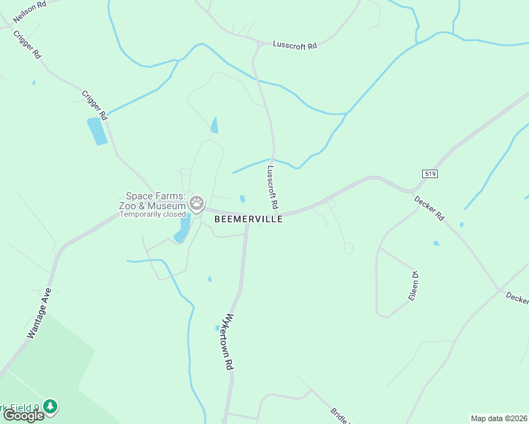 map of restaurants, bars, coffee shops, grocery stores, and more near 241 County Road 519 in Wantage