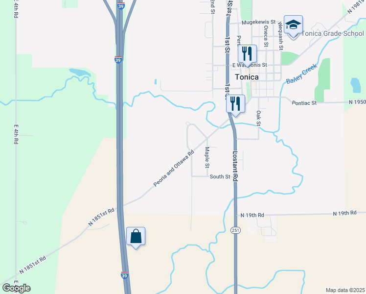 26 Bailey Creek Drive, Tonica IL Walk Score