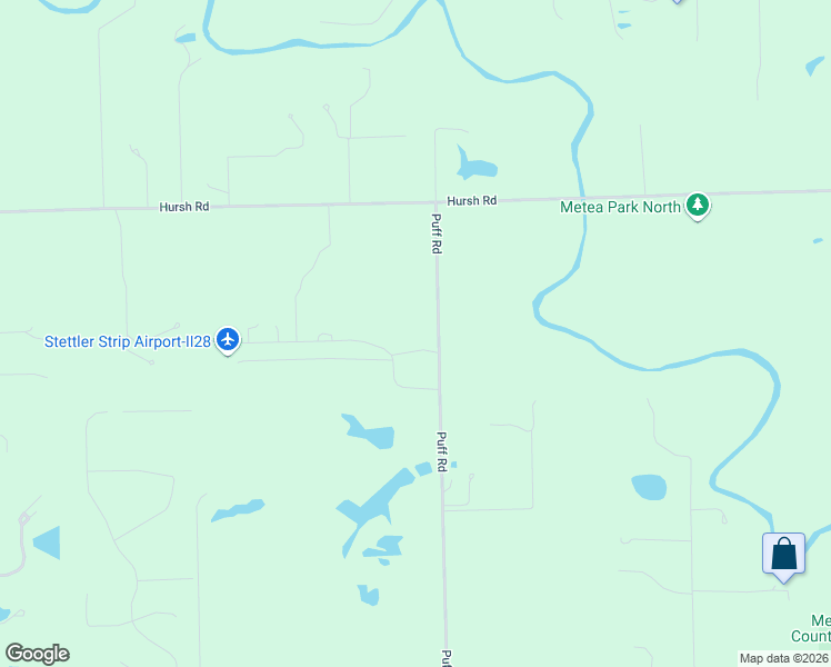 map of restaurants, bars, coffee shops, grocery stores, and more near 13700 Puff Road in Fort Wayne