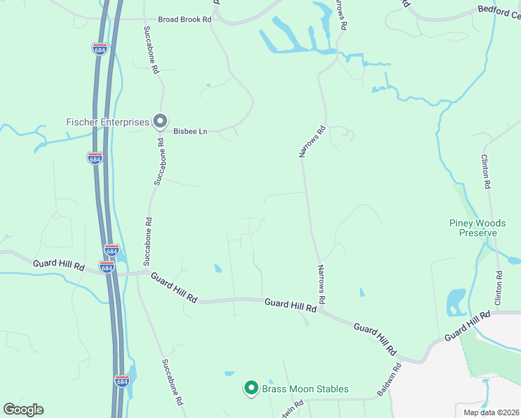 map of restaurants, bars, coffee shops, grocery stores, and more near 149 Narrows Road in Bedford Hills