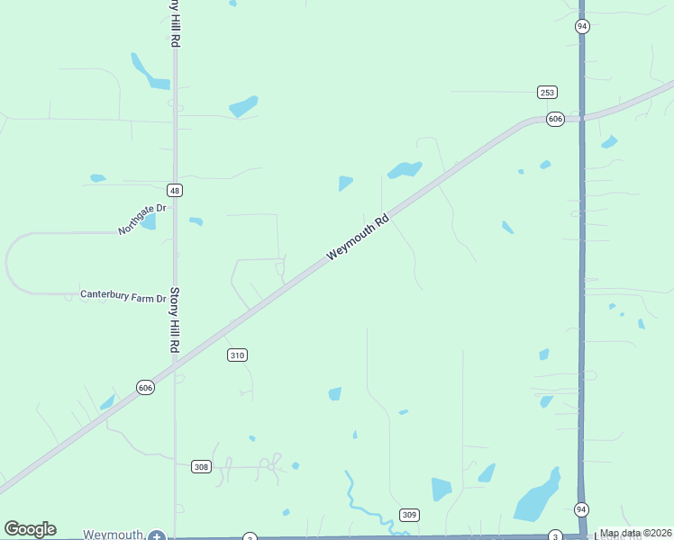 map of restaurants, bars, coffee shops, grocery stores, and more near 2379 Weymouth Road in Hinckley
