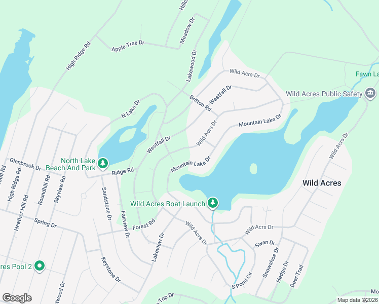 map of restaurants, bars, coffee shops, grocery stores, and more near 310 Wild Acres Drive in Dingmans Ferry