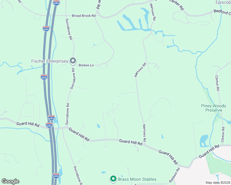 map of restaurants, bars, coffee shops, grocery stores, and more near 149 Narrows Road in Bedford Hills