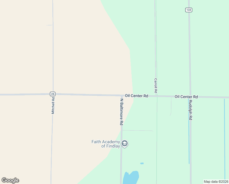 map of restaurants, bars, coffee shops, grocery stores, and more near 14570 Oil Center Road in North Baltimore