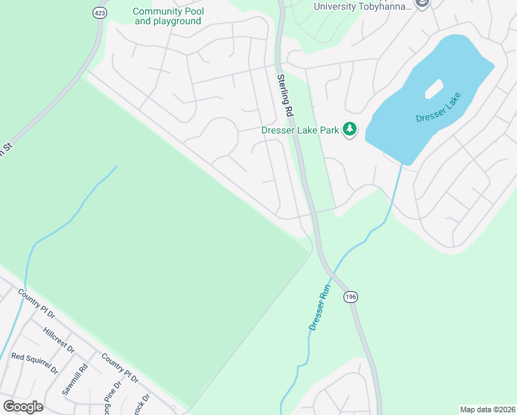 map of restaurants, bars, coffee shops, grocery stores, and more near 9022 Idlewild Drive in Tobyhanna