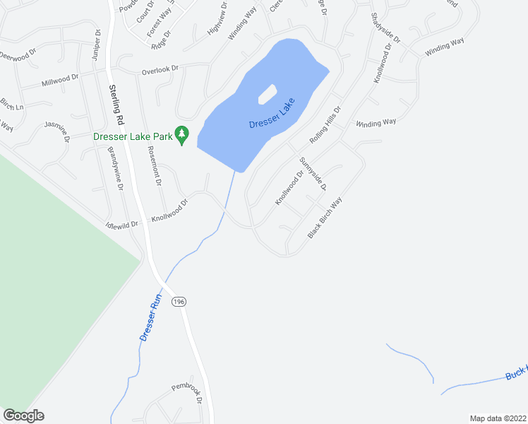 map of restaurants, bars, coffee shops, grocery stores, and more near 1043 Knollwood Drive in Tobyhanna