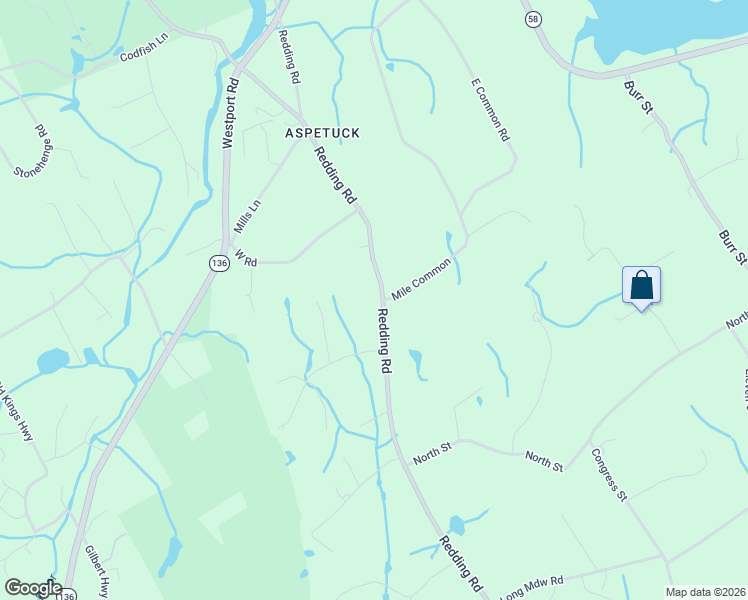 map of restaurants, bars, coffee shops, grocery stores, and more near 4041 Redding Road in Fairfield