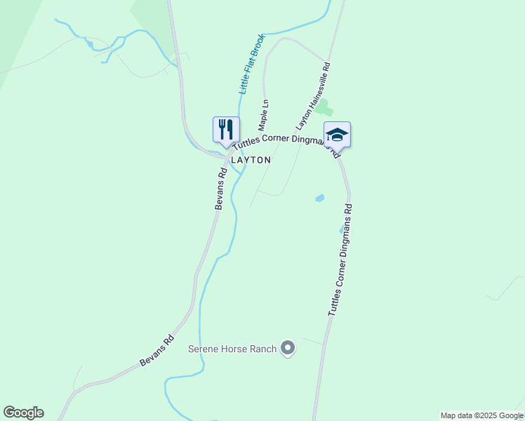 map of restaurants, bars, coffee shops, grocery stores, and more near 13 Heaters Lane in Sussex County