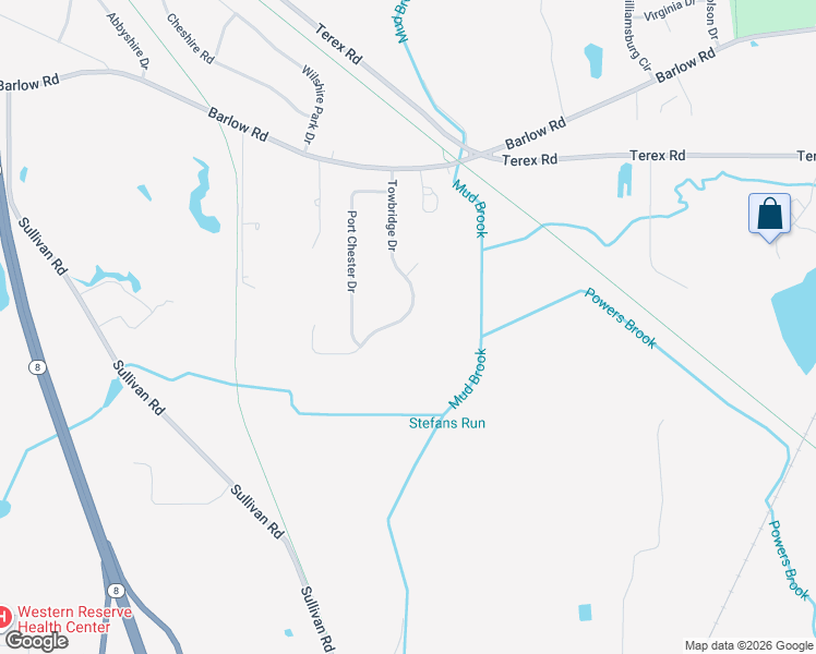 map of restaurants, bars, coffee shops, grocery stores, and more near 5363 Towbridge Drive in Hudson
