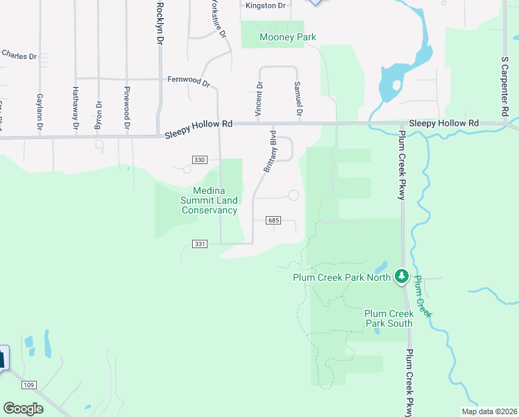 map of restaurants, bars, coffee shops, grocery stores, and more near 3615 Shelton Lane in Brunswick