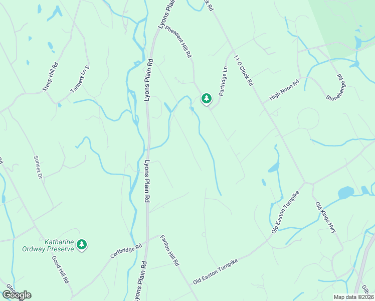 map of restaurants, bars, coffee shops, grocery stores, and more near 46 Blueberry Hill Road in Weston