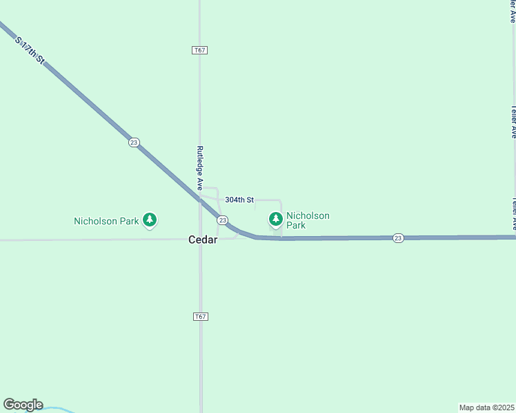 map of restaurants, bars, coffee shops, grocery stores, and more near in Cedar