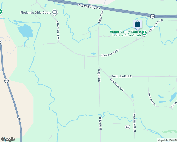 map of restaurants, bars, coffee shops, grocery stores, and more near 2688 Timberland Drive in Norwalk