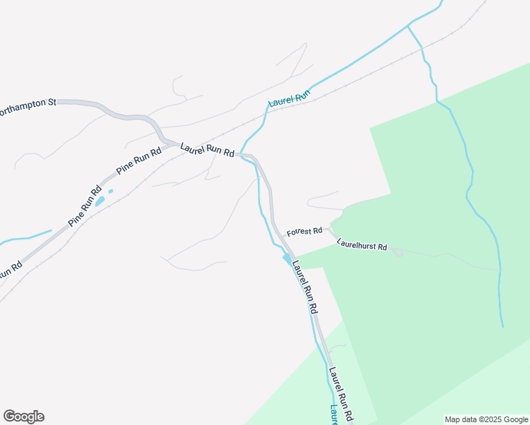 map of restaurants, bars, coffee shops, grocery stores, and more near 580 Mountain Oaks Drive in Laurel Run