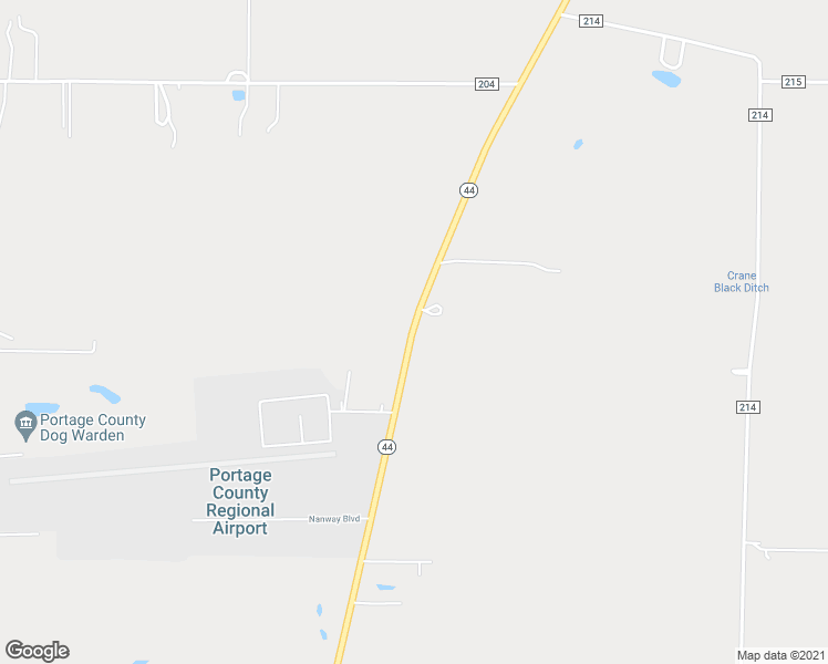 map of restaurants, bars, coffee shops, grocery stores, and more near 8220 Ohio 44 in Ravenna