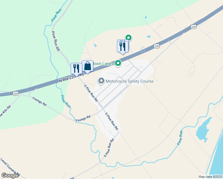 map of restaurants, bars, coffee shops, grocery stores, and more near 203-179 Harvest Moon Park in Lycoming