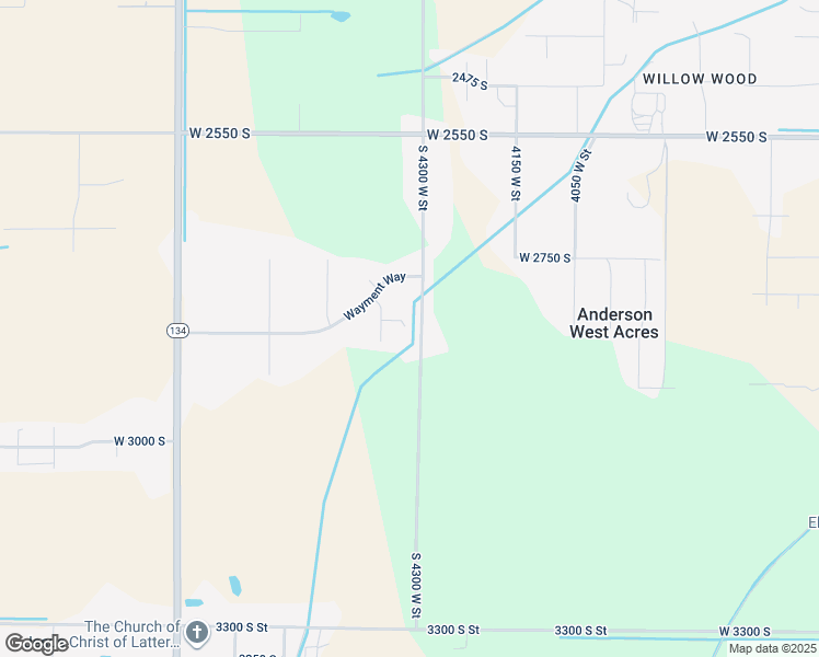 map of restaurants, bars, coffee shops, grocery stores, and more near 2822 South 4375 West in Ogden