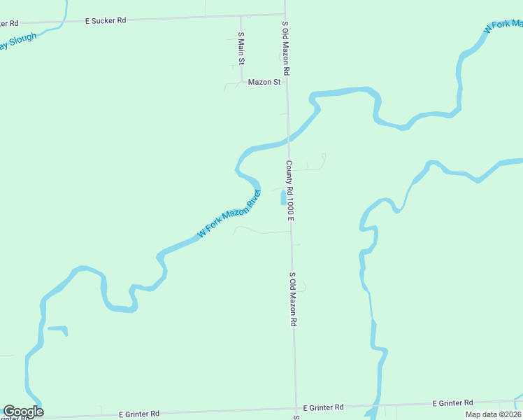 map of restaurants, bars, coffee shops, grocery stores, and more near 4805 South Old Mazon Road in Mazon