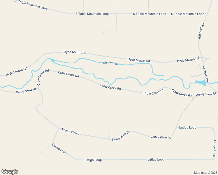 map of restaurants, bars, coffee shops, grocery stores, and more near 789 Crow Creek Road in Cheyenne