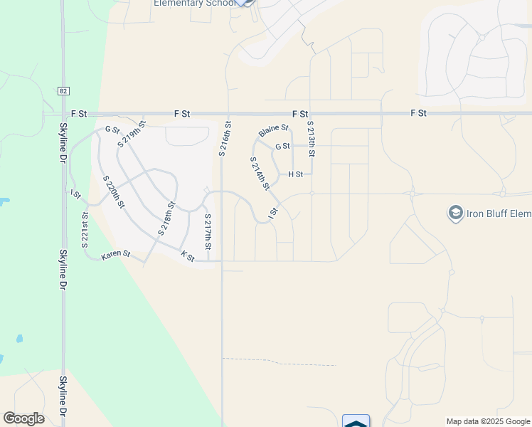 map of restaurants, bars, coffee shops, grocery stores, and more near 21359 H Street in Omaha