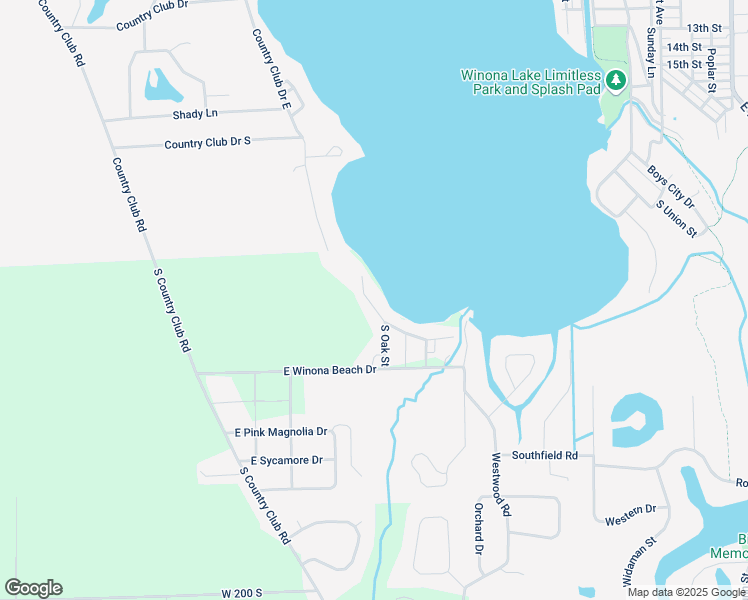 map of restaurants, bars, coffee shops, grocery stores, and more near 520 East Lakewood Avenue in Warsaw
