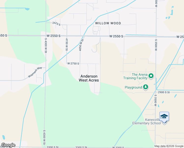 map of restaurants, bars, coffee shops, grocery stores, and more near 2797 South 3925 West in Ogden
