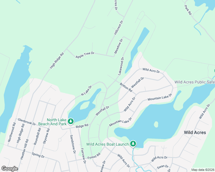 map of restaurants, bars, coffee shops, grocery stores, and more near 102 Lakewood Drive in Dingmans Ferry