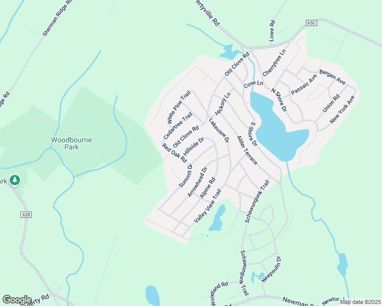map of restaurants, bars, coffee shops, grocery stores, and more near 30 Hillside Drive in Wantage