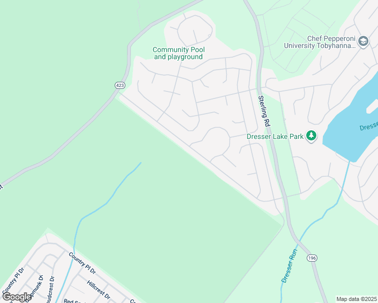 map of restaurants, bars, coffee shops, grocery stores, and more near 9064 Idlewild Drive in Tobyhanna