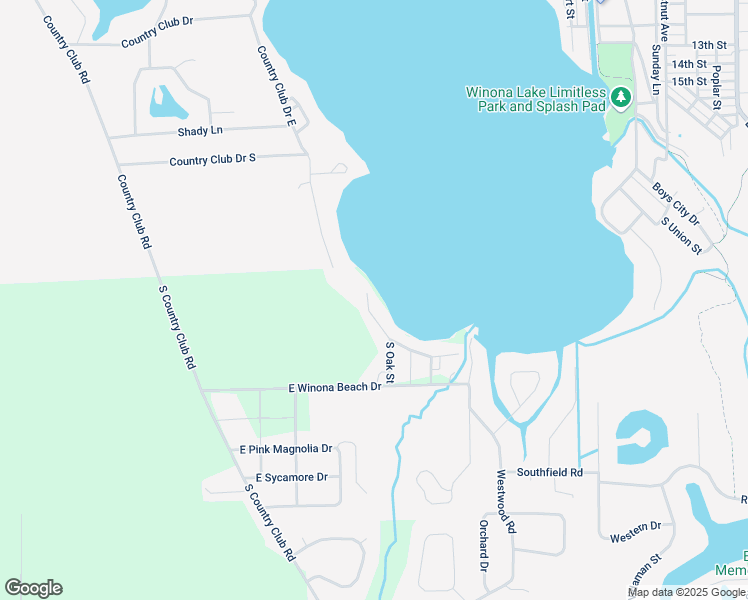 map of restaurants, bars, coffee shops, grocery stores, and more near 520 East Lakewood Avenue in Warsaw