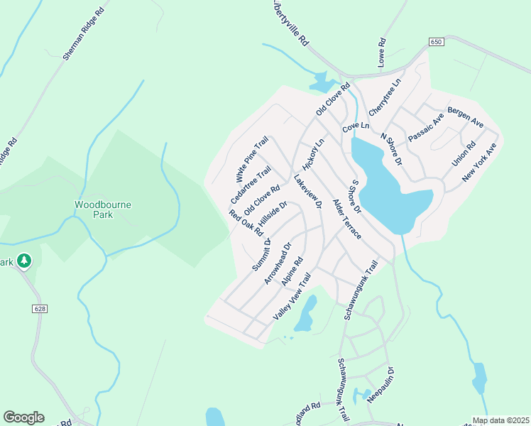 map of restaurants, bars, coffee shops, grocery stores, and more near 30 Hillside Drive in Wantage