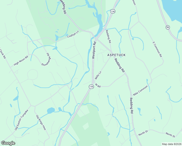 map of restaurants, bars, coffee shops, grocery stores, and more near 880 Westport Road in Easton