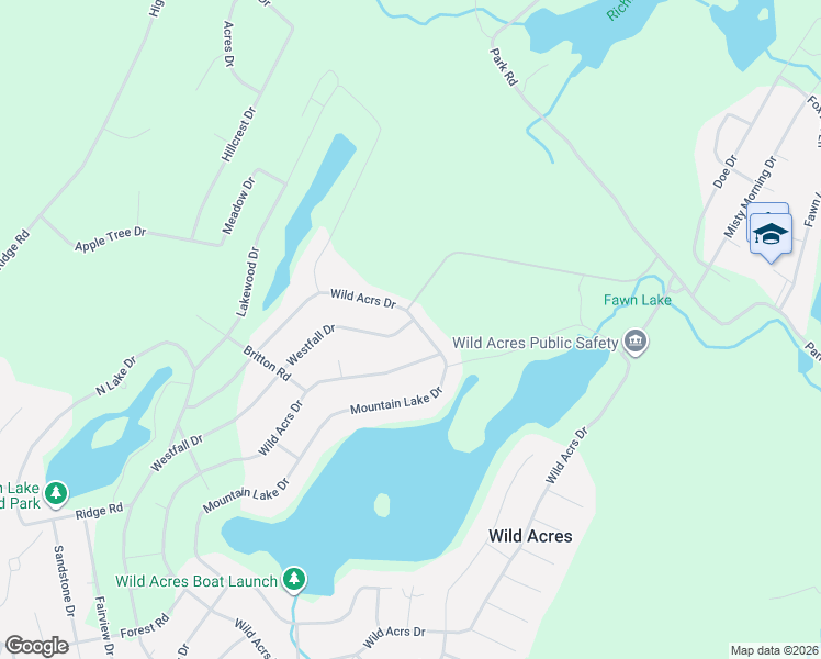 map of restaurants, bars, coffee shops, grocery stores, and more near 379 Wild Acres Drive in Dingmans Ferry