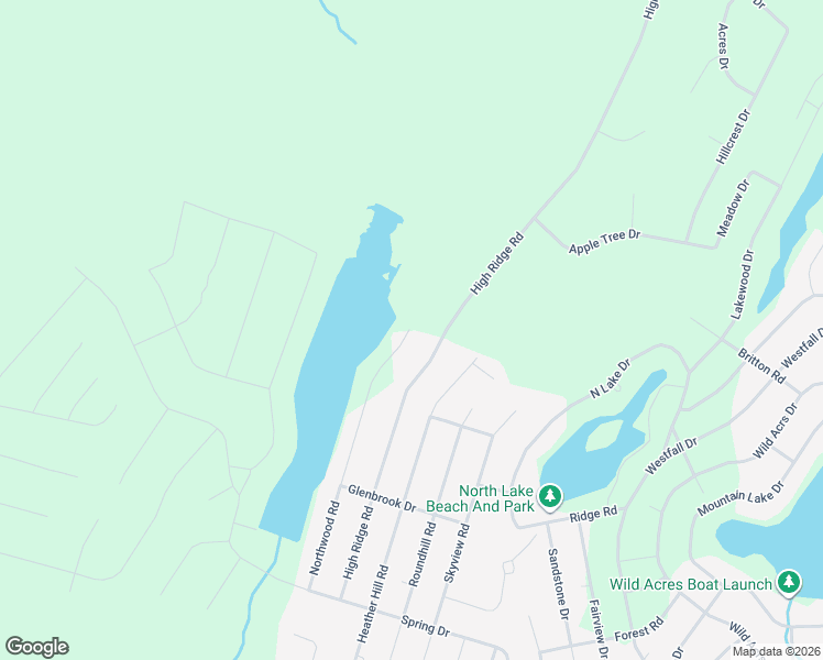 map of restaurants, bars, coffee shops, grocery stores, and more near 540 Northwood Rd in Dingmans Ferry