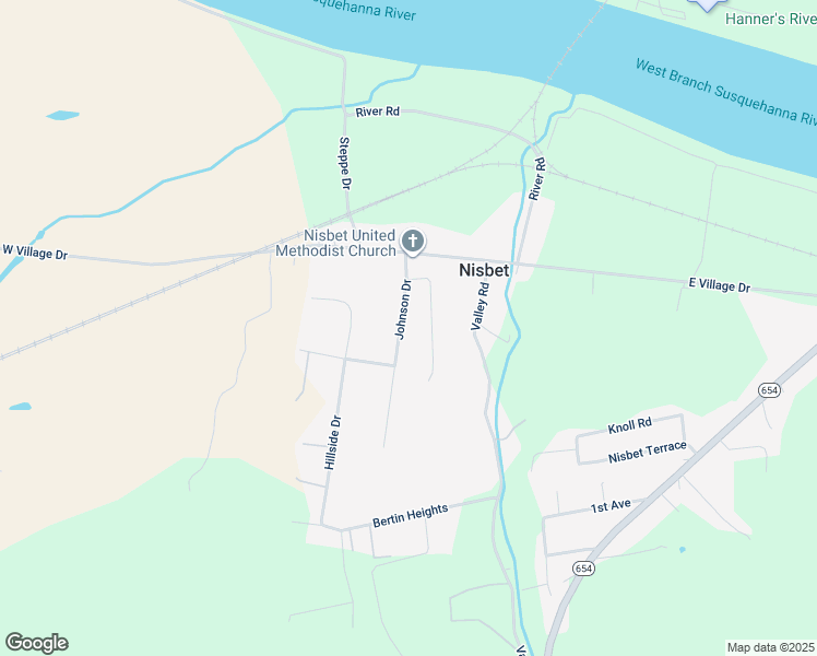 map of restaurants, bars, coffee shops, grocery stores, and more near 149 Johnson Drive in Williamsport