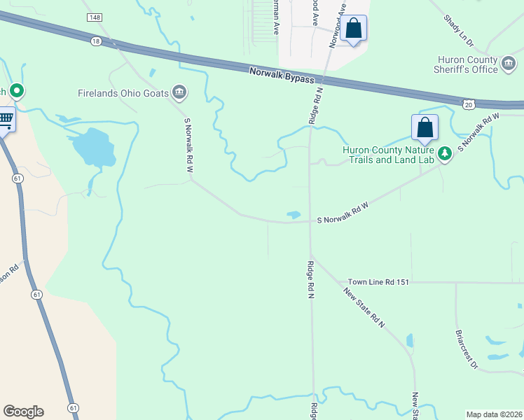 map of restaurants, bars, coffee shops, grocery stores, and more near 900 South Norwalk Road West in Norwalk